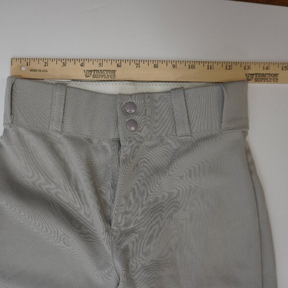 Alleson Athletic Baseball Pants Small Adult Grey NWOT - Picture 6 of 7